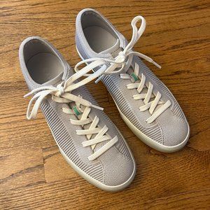 Rothy's The Lace Up in Vintage Grey - RETIRED Size 10